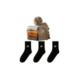 [Вышитый] 3 Черный