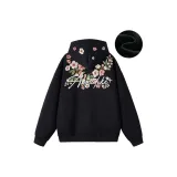 Черный (с флисовой подкладкой и утепленный)