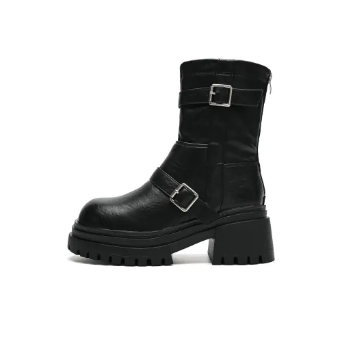 ZHR Колено Высокие сапоги 7 см Женские