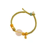 Браслет с застежкой Ping An - Кленово-желтый