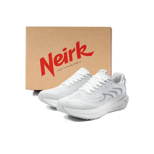 Neirk Low Топ Беговые кроссовки Унисекс Облако Зеркальце Белый
