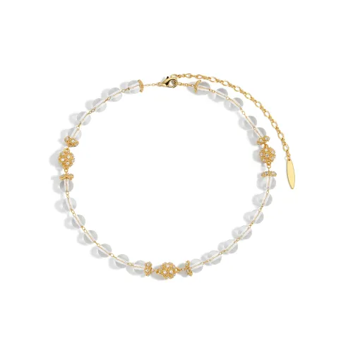 BOONEE ALUS 24k Золото Покрытые Медные Ожерелья Женские