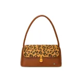 Кофейный цвет леопардового принта.