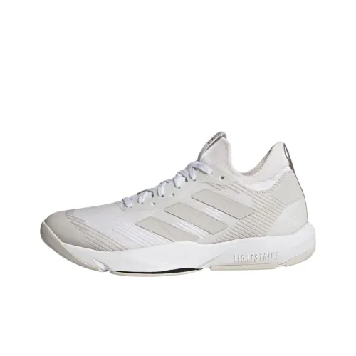 Adidas RAPIDMOVE ADV Trainer Slip Resistant Abrasion Resistant MID Топ Кроссовки для тренировок Женские Белые Серые