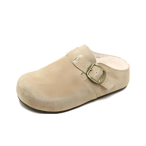 LANMOU Резиновая подошва Тапочки Женские