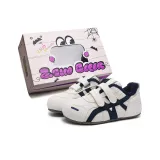 Белый Синий [Утолщенный и с флисовой подкладкой, термический]