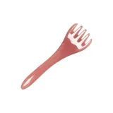 Пять‑зубчатый массажный гребень-облако нежно-розовый