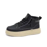 Черный с флисовой подкладкой