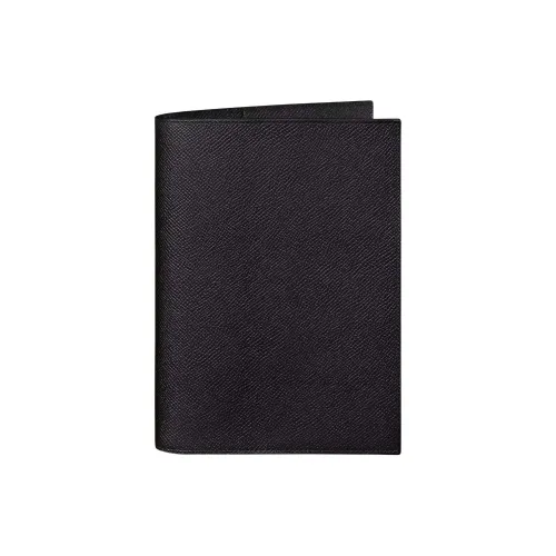 HERMES Globe Trotter Epsom Телячья кожа Защитный чехол Женские 89 Черный