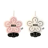 Розовый + Белый ⭐[Утолщенный коралловый флис]