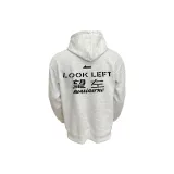 Белый, серый, фотиния, левый (утолщенный и с флисовой подкладкой)