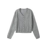 Облако Дым Серый Кардиган