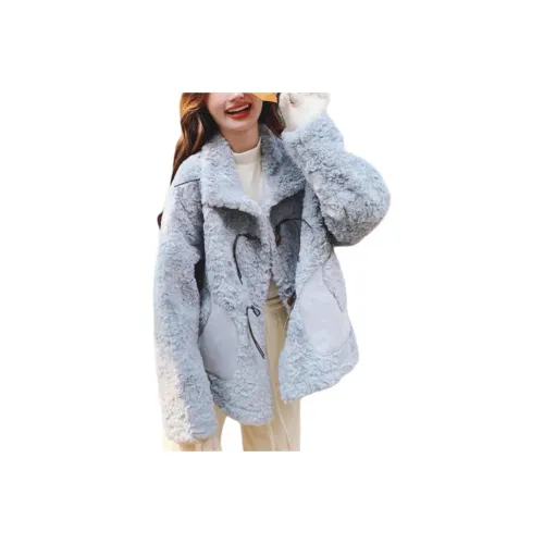 MUCCHIC Синий Женские пуховики