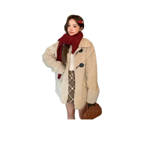 MOUSIDEYOUHUO Cropped Coat Women's