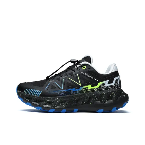 Кроссовки для бега Up Run Унисекс Черный Сапфир Синий