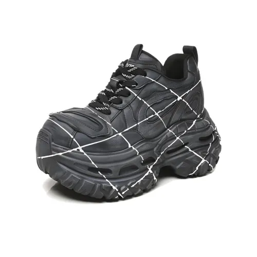 AIMISS Устойчивые к истиранию противоскользящие низкие топовые кроссовки с толстой подошвой женские