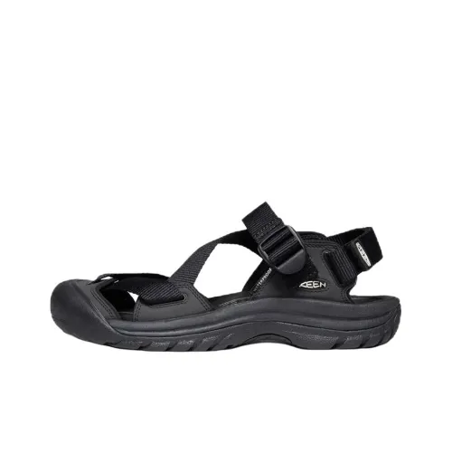 KEEN Zerraport 2 Дышащая и Износостойкая Обувь для треккинга Женская Черная