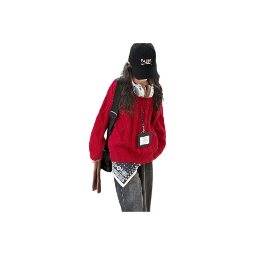 MUMUWU HOUSE Красный KIDS Свитера