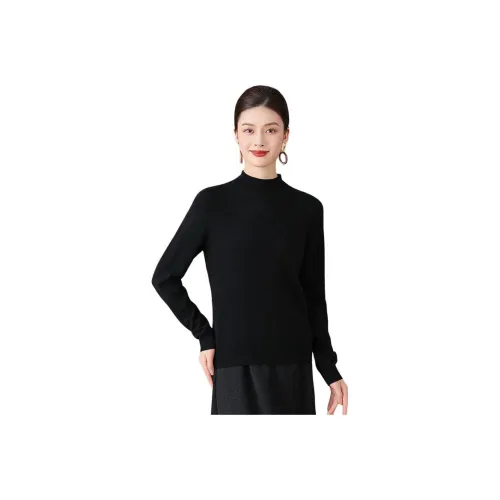 QUEDIT Кашемир Свитер Женские