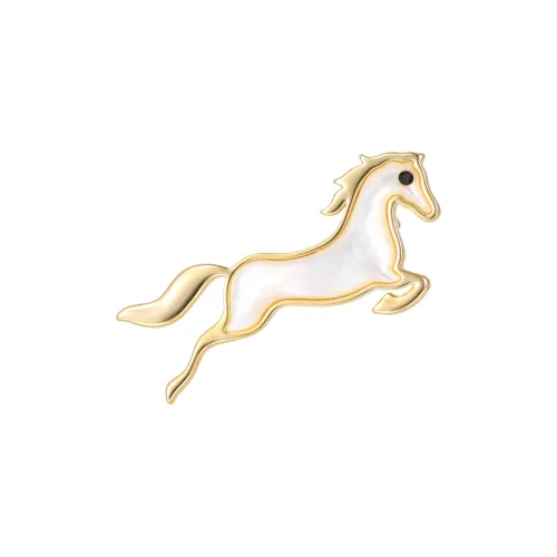 Фиолетовый оболочка броши унисекс