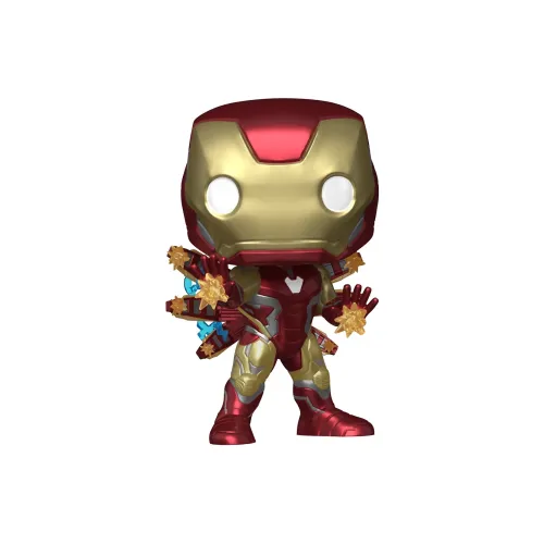 Funko Marvel Hero The Avengers Iron Man Chibi Светящиеся фигурки