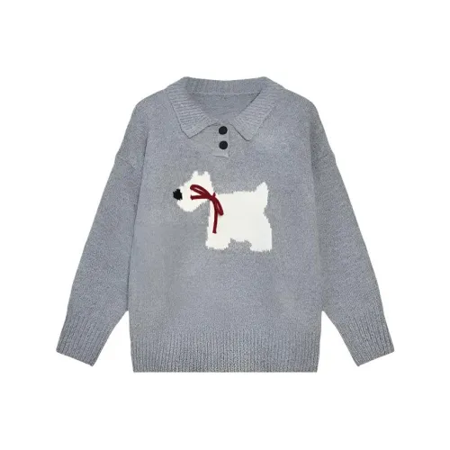 ONENINE34PM Серый Женский Трикотаж