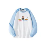 Светло-синий и белый