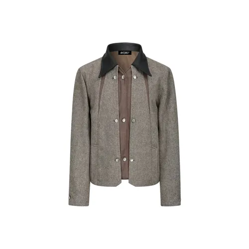 W7H1 Кофе Унисекс Куртки