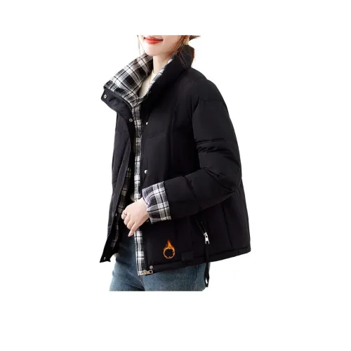 MOUSIDEYOUHUO Воротник-стойка Пуховая куртка Женская