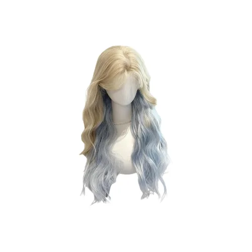 YOSEE Сыр с морской солью Forehead Lace Шерстяной завиток Перука для женщин Full Голова Набор Высокая температура Пряжа