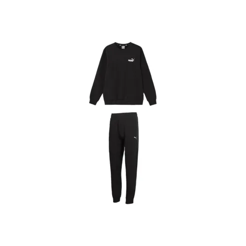 PUMA Clothing Комплекты Черный топ + Черный низ Мужские Спортивные костюмы с толстовкой