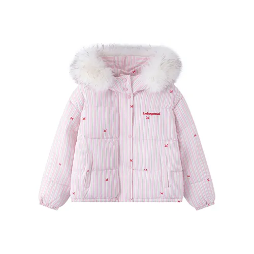 KKX Розовый Женский пуховик