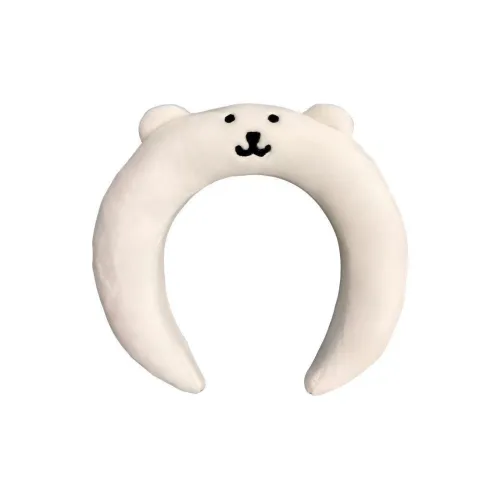 YOUYUYAN Милый Little White Bear Плюшевый Ободок для Фотографии Маска для лица и Макияж Ободок