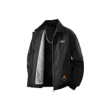 Черный с флисовой подкладкой