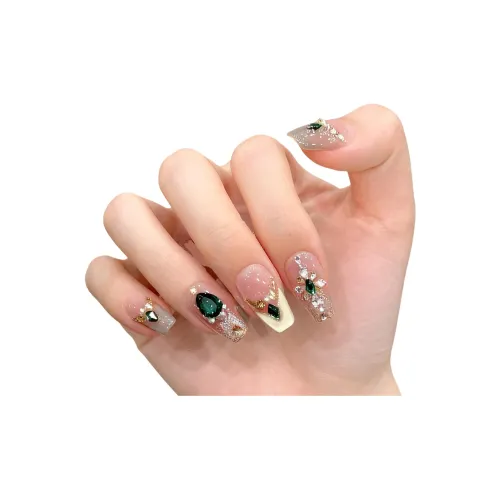 XNTX False Nail Патч False Nail Средний Квадрат LADDER Прохладный Color Series Телесный Coquette