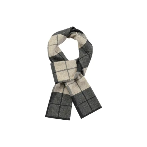 POLOMEISDO Шерсть Минималистский стиль Атмосфера Вязаные шарфы Мужской