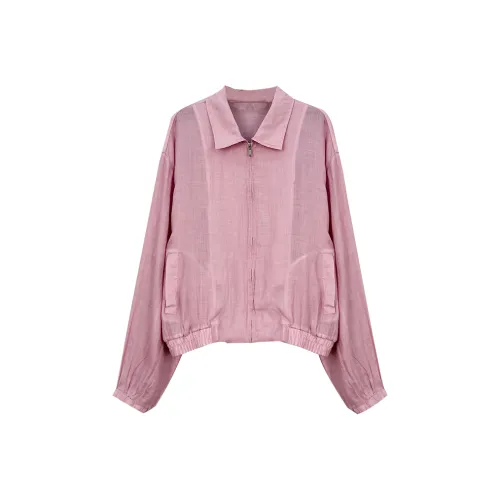 GZQJ Розовые Женские Рубашки