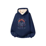 [Thickened и с флисовой подкладкой] Темно-синий (Tn Wilderness Moose)