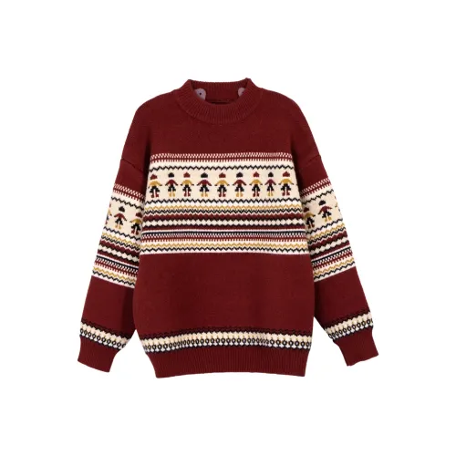 MUMUWU HOUSE Красный KIDS Свитера