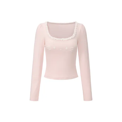 CHIWAWAMEME Комплект In с рукавами T-рубашка Женская