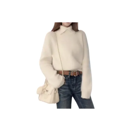 ZEKIKO STUDIO Белый Женский Трикотаж