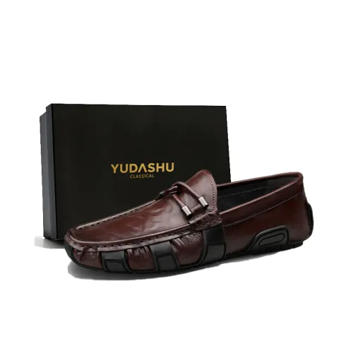 YUDASHU Повседневные кожаные туфли для мужчин