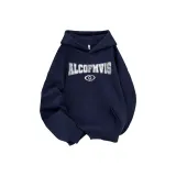 Темно-синий, синий (с флисовой подкладкой, белый текст, без шнура)