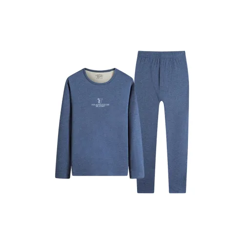 TULANDUO Джинсовый синий Мужской Термокомплекты