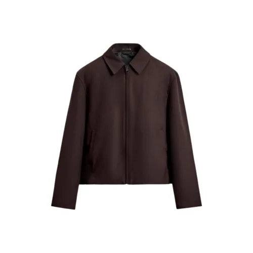 ZARA Collaboration Темно-красные Мужские Куртки