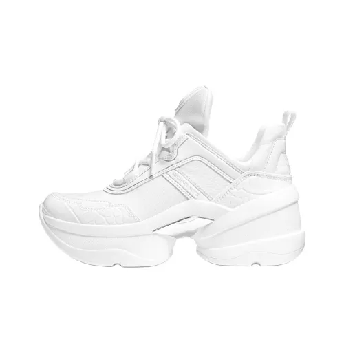 MICHAEL KORS Низкий топ Повседневная обувь Женская Белая