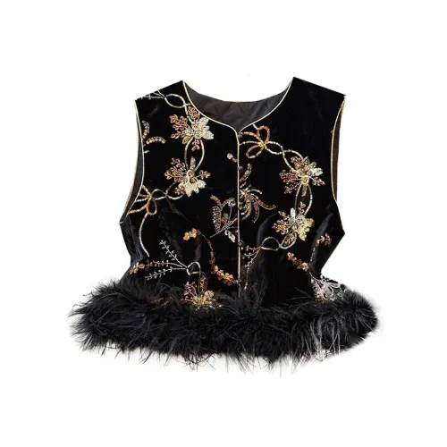 AURORA DIARY Новый китайский стиль Жилет Женские