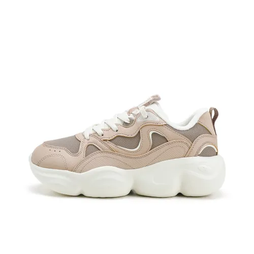 XTEP Утепленная обувь Женская Коричневый Серый Коричневый Холодный Чай Коричневый