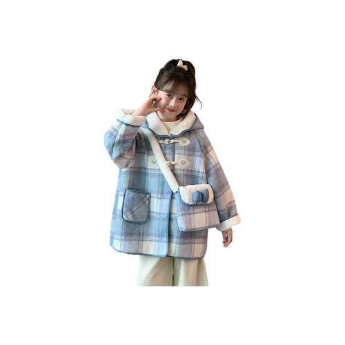 URBANSHOW Клетчатый MID Длина (размер в длину) Пальто