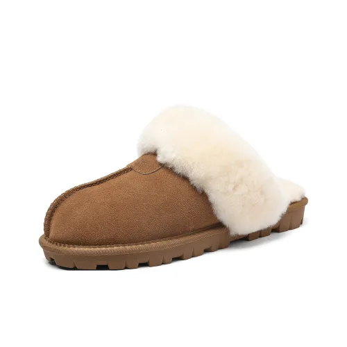 Mulinsen Шов Устойчивый к истиранию Домашние тапочки Мужские Каштановый